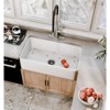 Combo: 36-inch Fireclay Farmhouse Apron Kitchen Sink with Infrared Induction Faucet - 2 of 2