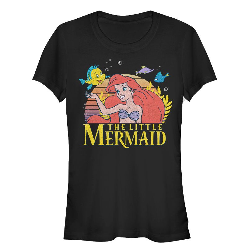 Junior's The Little Mermaid Ariel Classic T-Shirt, 1 of 3