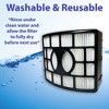 Nispira NV600 HEPA + Foam Vacuum Filter Set for Shark Lift-Away Upright XHF600 NV601 NV611 NV770 NV771 UV700 ZU701 XHF600 3 Pack - 2 of 4
