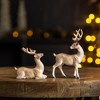 Melrose Glittered Deer Figurine (Set of 6) - 3 of 4
