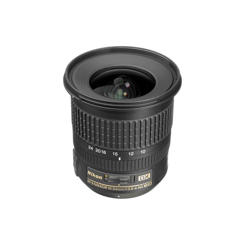 Nikon 10-24mm f/3.5/4.5G ED-IF AF-S DX Autofocus Zoom Lens for Digital SLR Cameras, 1 of 5