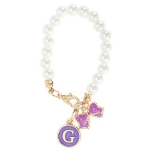Unique Bargains Pearl Chain Bow Water Cup Pendant 1 Pc - 1 of 4