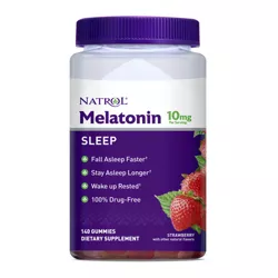 Natrol Melatonin 10mg Sleep Aid Gummies - Strawberry - 140ct