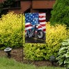 Briarwood Lane Everyday Garden Flag 18x12.5 For Outdoor American Motorcycle Patriotic Garden Flag Flag Garden Flag Flags For Outside - 4 of 4