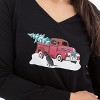 Old Ranch Brands Women's Tree Farm Organic Pajama Top - 3 of 4