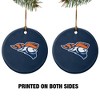Carroll University Primary Logo Porcelain Holiday Christmas Tree Ornament - 2 of 4