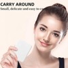YEVYO Rechargeable Pocket Mirror, Double Sided 1X/3X Magnification Compact Vanity Mirror, 3 Color Lights, Travel Mirror for Women Gifts, White - 4 of 4