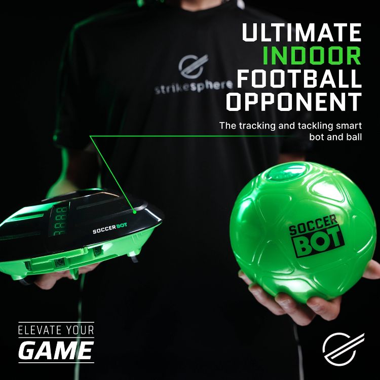 Soccer Bot Toy Soccer Set: Educational Focus on Gross Motor Skills, Plastic Material, 2 of 12