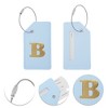 Unique Bargains Luggage Tag Light Blue 1 Pc - 3 of 4