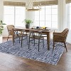 coucheta Machine Washable Area Rug for Living Room, Modern Non-Slip Stain Resistant Low Pile Soft Foldable Accent Carpet, for Bedroom, Dining Room - 2 of 4