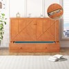 Mjkone Modern Queen Size Murphy Bed with USB ports & Foldable Mattress - 4 of 4