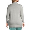 Lands' End Women's Long Sleeve Open Long Cardigan Sweater - 2 of 4