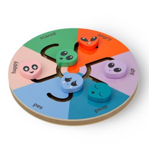 Wooden Sliding Maze Emotions - Bullseye's Playground™ : Target