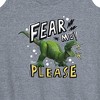 Women's - Disney - Rex Fear Me Please Graphic Racerback Tank - 2 of 4