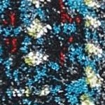 light blue/black