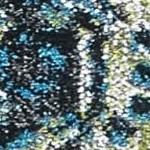 light blue/black