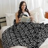 Moroccan Style Couch Throw Blanket, Lightweight Soft Cozy All Seasons Lounging Blanket Throw, Retro Decor Blanket, Christmas Gifts - Catalonia - 2 of 4