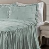 Lush Décor Ravello Pintuck Ruffle Skirt Bedspread & Sham Set - image 2 of 4