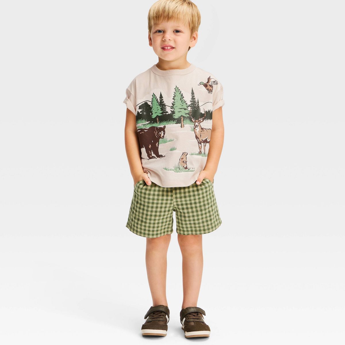 Toddler Boys' Short Sleeve Oversized Graphic T-Shirt - Cat & Jack™ - thumbnail 4