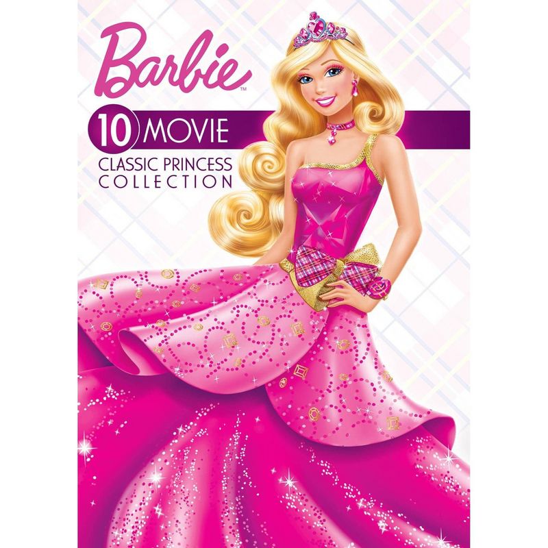 Barbie: 10-Movie Classic Princess Collection (DVD), 1 of 4