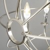 Yosemite Home Decor SCFP2005-5-SN 5 Lights Mini Chandelier, Nickel Plated Finish - 3 of 4