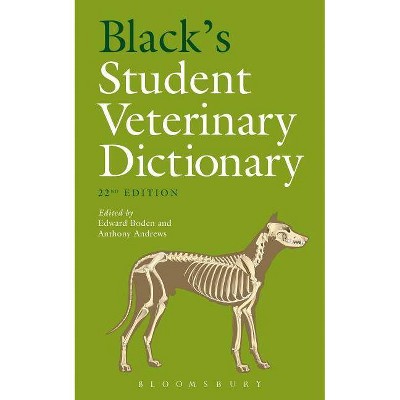 Black's Student Veterinary Dictionary - (Paperback)