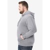 KingSize Men's Big & Tall Fleece Pullover Hoodie Big - 4 of 4