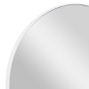 Contemporary Wood Round Frameless Wall Mirror - Olivia & May - 4 of 4