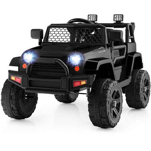 Costway 12v Kids Ride On Truck Car Electric Vehicle Remote W Music Light Target