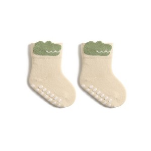 MyKids-USA Spring Baby Breathable Animals Cartoon Design Socks Non-Slip - 1 of 4