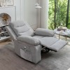 NicBex Recliner Chair Electric Power Lift Chair with 1 Side Pocket Message Chair with Heating Living Room Chairs for Reading Room - 2 of 4