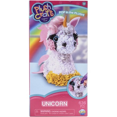 Plushcraft Fabric Fun 3d Kit-Unicorn