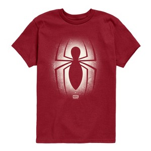 Boys' - Marvel - Spider-Man Logo Graffiti Short Sleeve Graphic T-Shirt - 1 of 3