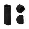 Unique Bargains Sweat Absorbing Cotton Yarn Latex Wrist Sweatbands Wrist Band 3.15"x5.91" 1 Pair - 3 of 4