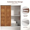 Skyzoo Over-the-Fridge Storage Cabinet, Space-Saving Kitchen Organizer for Refrigerator Top, White - 4 of 4