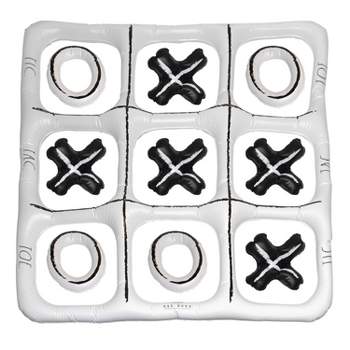 CocoNut Outdoor Rae Dunn Floating Tic Tac Toe Pool Game 40" x 40"