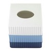 Izod Clubhouse Stripe Blue Tissue Cover - 2 of 3