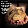 Camerons Products Precision Smoking Wood Chunks (Hickory) ÿ~10 Pounds  840 cu. in. - Uniform Size: 3" x 2" x 2" for Even Burning - Kiln Dried BBQ - 3 of 3