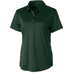 Cutter & Buck Prospect Textured Stretch Womens Short Sleeve Polo Shirt - 1 of 2