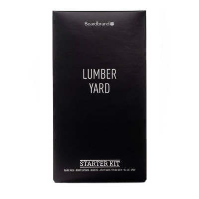 Beardbrand Lumber Yard Beard Starter Kit - 6ct