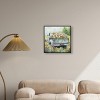 Art Remedy Vintage Trucks and Flowers Chic Farmhouse Wall Art Framed - 2 of 4