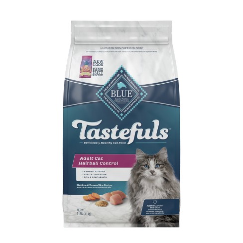 Blue Buffalo Tastefuls Hairball Control Natural Adult Dry Cat Food With ...