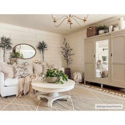 Hauteloom Gulnur Natural Jute&Wool Trellis Rug