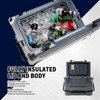 MaseiKar 25/30/35/40 Quart Rotomolded Cooler - 100+ Hrs Ice Retention, UV Resistant, 310LB Capacity, Leakproof for Camping, Beach, Tailgating - 4 of 4