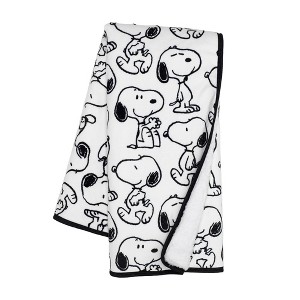 Lambs & Ivy Classic Snoopy Baby Blanket - 1 of 4