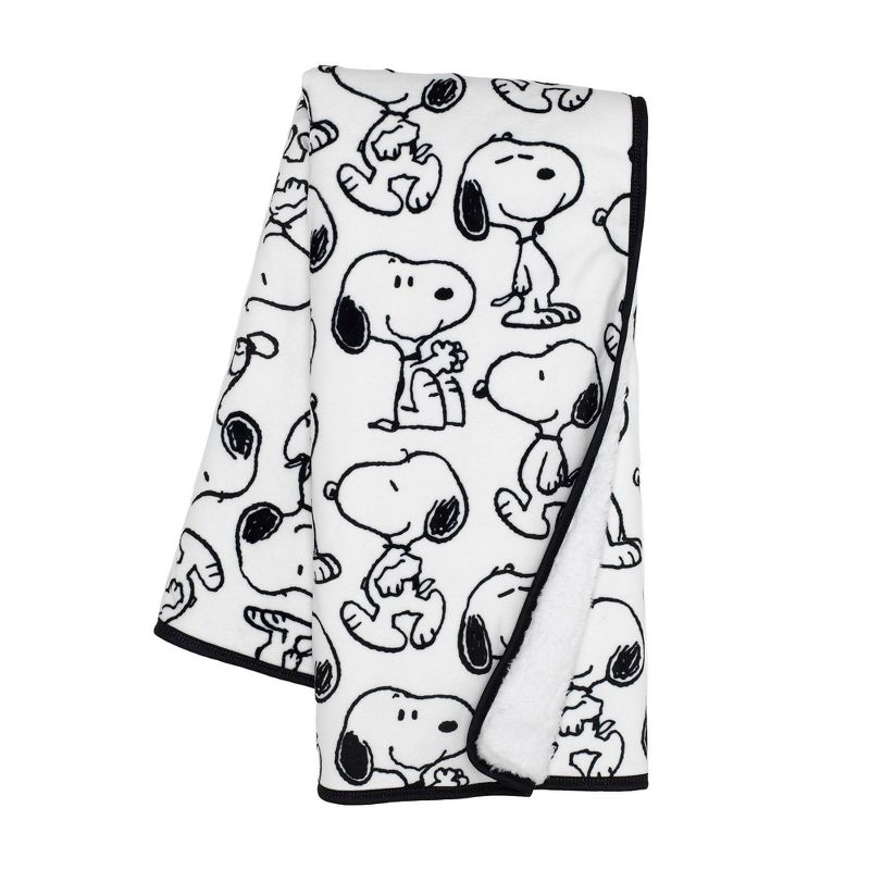 Lambs &#38; Ivy Classic Snoopy Baby Blanket, 1 of 8