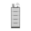NicBex 3-Drawer Dresser Superior Top Drawers Cabinet Chest of Drawers Closet Organizers and Storage for Hallway, Living Room - 4 of 4