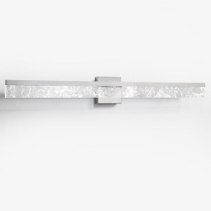 KAISITE 24in Modern LED Vanity Light with Frosted Acrylic Shade - 1 of 4