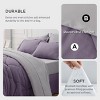 Bedsure Comforter Set – Bed in a Bag with Contrast Color Solid Design, Soft All-Season Bedding Set - 3 of 4