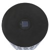 Metal Patio Accent Side Table With Built-In Solar Powered Light, Hollow-Out Design, Living Room Yard Balcony Garden Bedside Small Spaces - 3 of 4